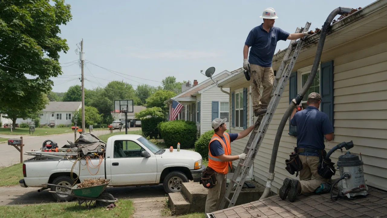 Gutter Installation in Topeka, IL near me
